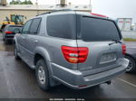 2002 Toyota Sequoia Sr5 V8 Silver vin: 5TDZT34A72S078052