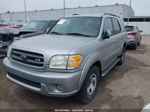 2002 Toyota Sequoia Sr5 Silver vin: 5TDZT34A72S089794