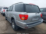 2002 Toyota Sequoia Sr5 Silver vin: 5TDZT34A72S089794