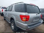 2002 Toyota Sequoia Sr5 Silver vin: 5TDZT34A72S089794