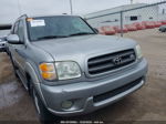 2002 Toyota Sequoia Sr5 Silver vin: 5TDZT34A72S089794