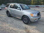 2002 Toyota Sequoia Sr5 Silver vin: 5TDZT34A72S096437