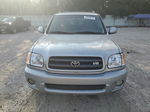 2002 Toyota Sequoia Sr5 Silver vin: 5TDZT34A72S096437