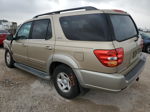 2002 Toyota Sequoia Sr5 Tan vin: 5TDZT34A72S127086