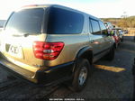 2002 Toyota Sequoia Sr5 Gold vin: 5TDZT34A72S133275