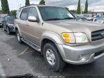 2002 Toyota Sequoia Sr5 V8 Champagne vin: 5TDZT34A82S089304