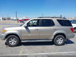 2002 Toyota Sequoia Sr5 V8 Gold vin: 5TDZT34A82S109308