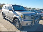 2002 Toyota Sequoia Sr5 Silver vin: 5TDZT34A92S102951