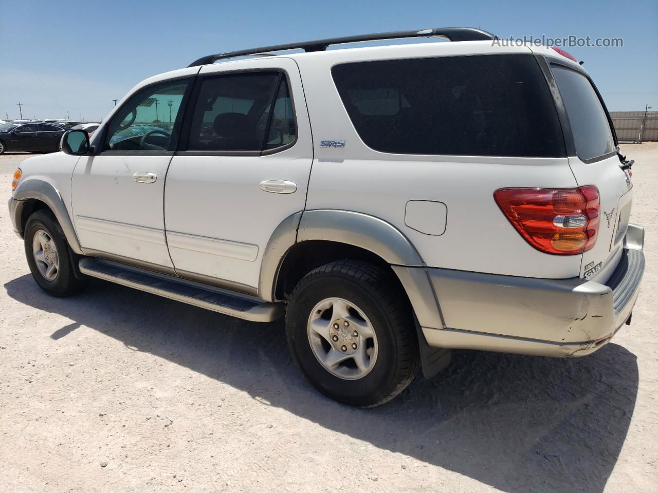 2002 Toyota Sequoia Sr5 Белый vin: 5TDZT34A92S115487