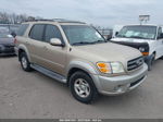 2002 Toyota Sequoia Sr5 V8 Gold vin: 5TDZT34A92S122326