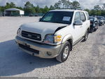 2002 Toyota Sequoia Sr5 V8 White vin: 5TDZT34AX2S087425