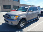 2002 Toyota Sequoia Limited V8 Silver vin: 5TDZT38A02S107501