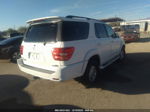 2002 Toyota Sequoia Limited White vin: 5TDZT38A12S094810