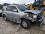 2002 Toyota Sequoia Limited Silver vin: 5TDZT38A22S106852