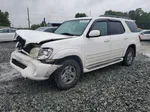 2002 Toyota Sequoia Limited White vin: 5TDZT38A32S130416