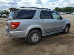 2002 Toyota Sequoia Limited Gray vin: 5TDZT38A42S089049