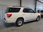 2002 Toyota Sequoia Limited White vin: 5TDZT38A42S136631