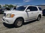 2002 Toyota Sequoia Limited Белый vin: 5TDZT38A52S108806