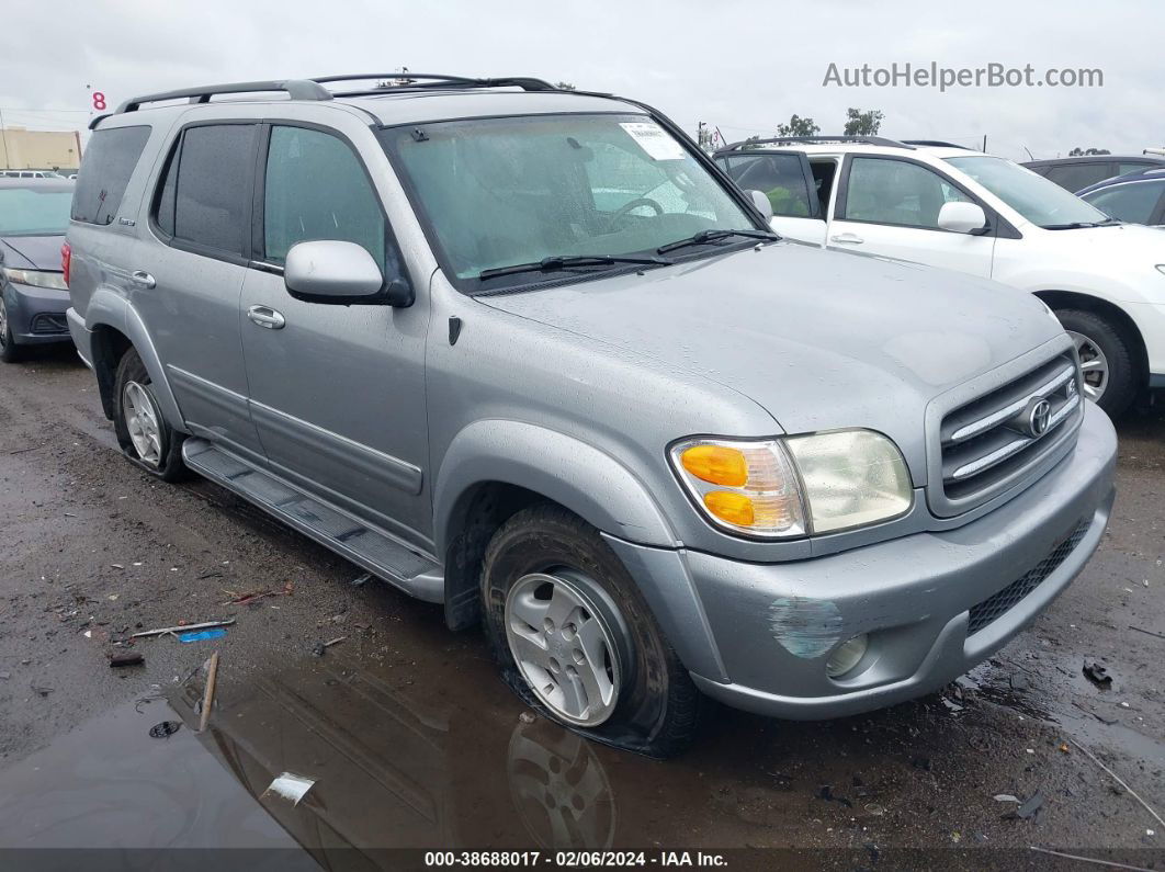 2002 Toyota Sequoia Limited Желто-коричневый vin: 5TDZT38A52S136833