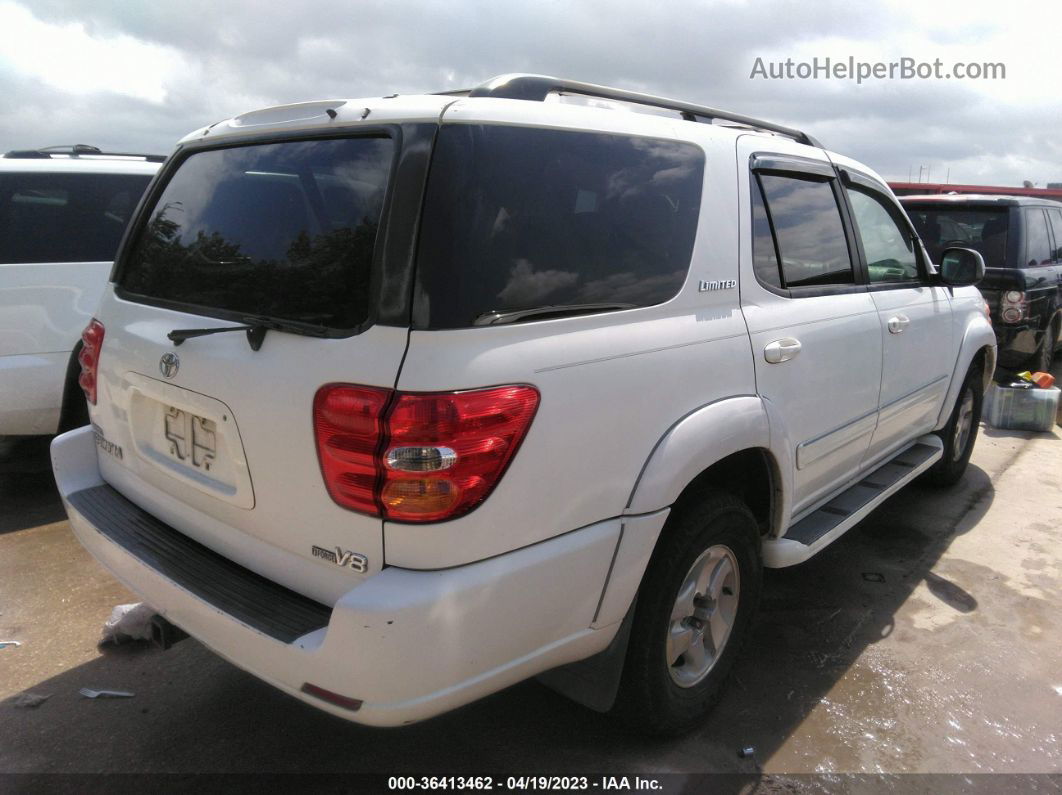 2002 Toyota Sequoia Limited Unknown vin: 5TDZT38A62S066663