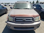 2002 Toyota Sequoia Limited Silver vin: 5TDZT38A72S060516