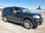 2002 Toyota Sequoia Limited Black vin: 5TDZT38A72S067286