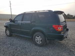 2002 Toyota Sequoia Limited Green vin: 5TDZT38A82S058631