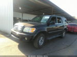 2002 Toyota Sequoia Limited Black vin: 5TDZT38A92S065636