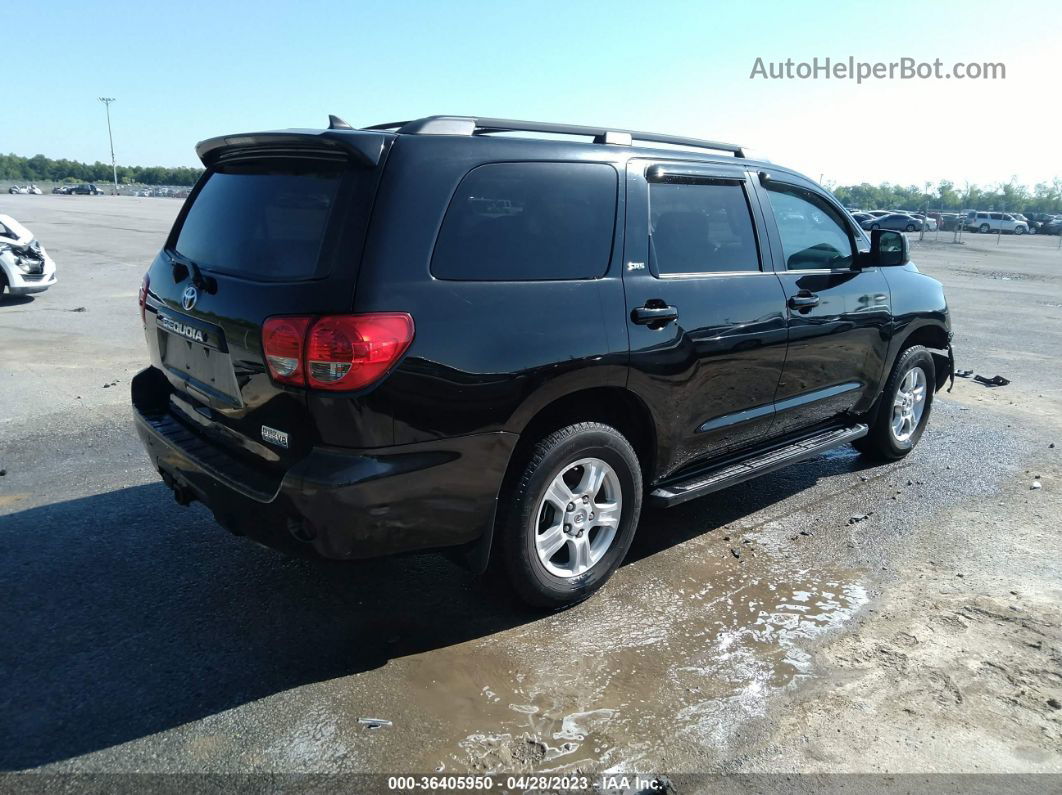 2016 Toyota Sequoia Sr5 Black vin: 5TDZY5G11GS060887