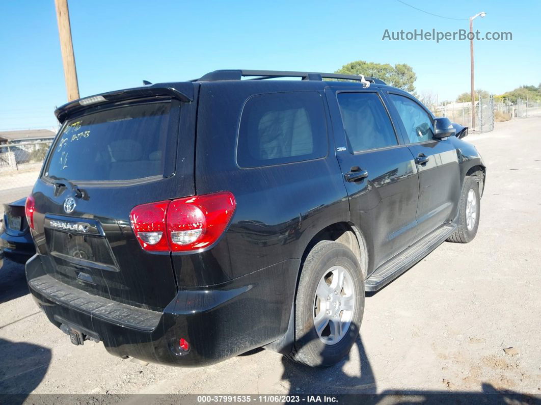 2016 Toyota Sequoia Sr5 5.7l V8 Black vin: 5TDZY5G11GS063255