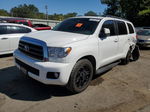 2017 Toyota Sequoia Sr5 White vin: 5TDZY5G14HS068242