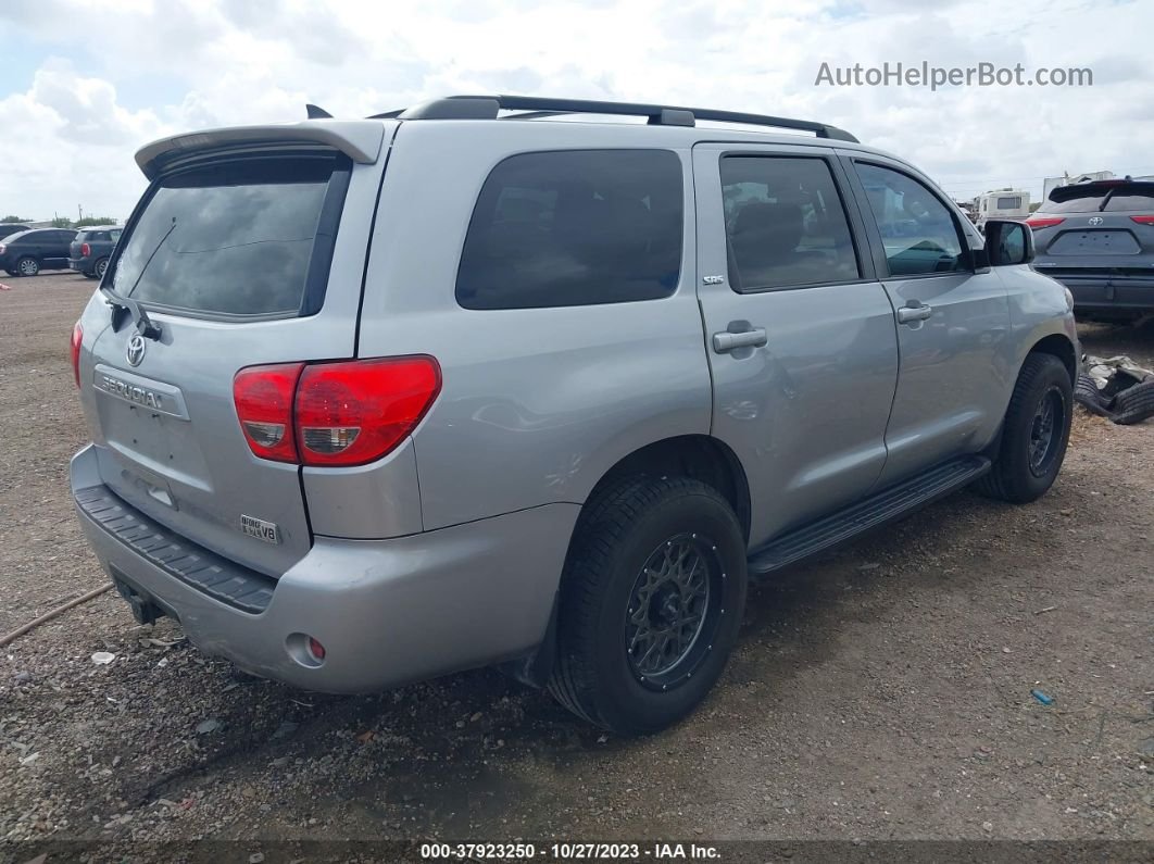 2016 Toyota Sequoia Sr5 Silver vin: 5TDZY5G15GS062285