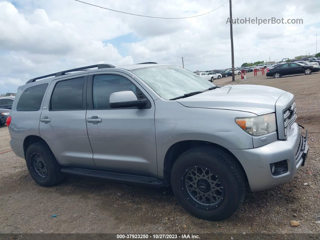 2016 Toyota Sequoia Sr5 Silver vin: 5TDZY5G15GS062285