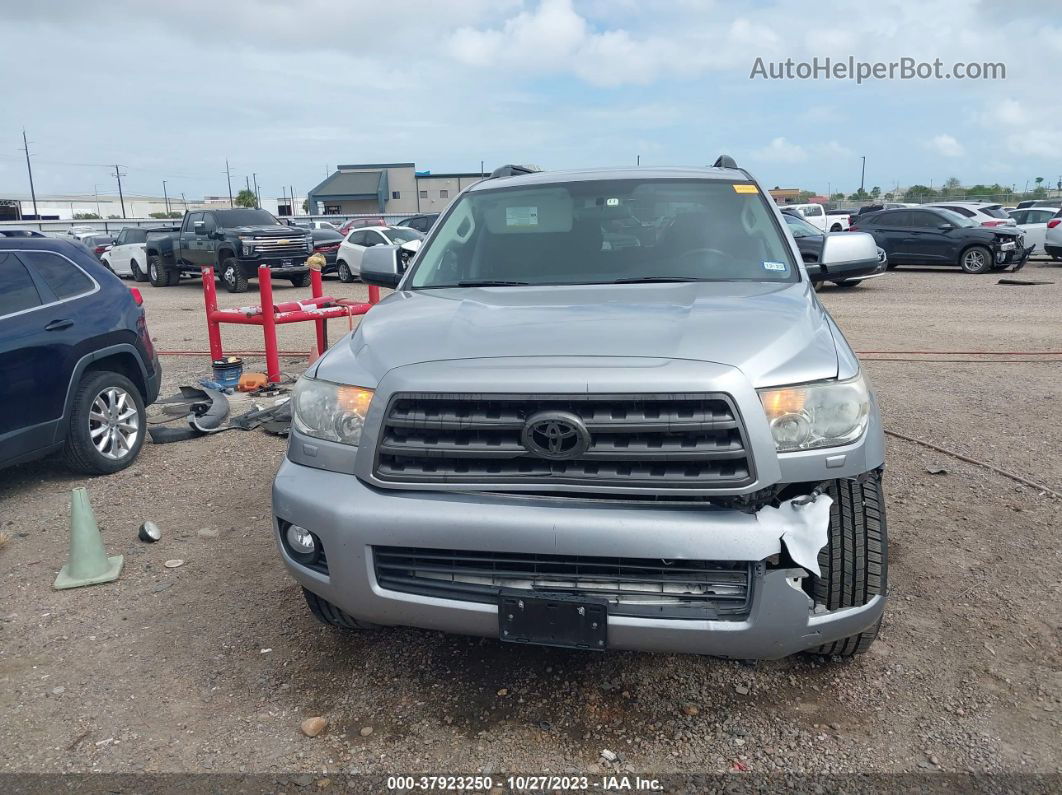 2016 Toyota Sequoia Sr5 Silver vin: 5TDZY5G15GS062285