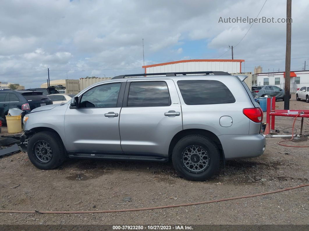 2016 Toyota Sequoia Sr5 Silver vin: 5TDZY5G15GS062285