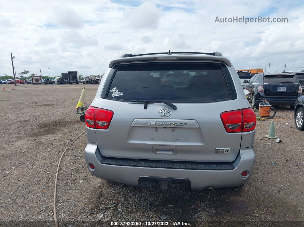 2016 Toyota Sequoia Sr5 Silver vin: 5TDZY5G15GS062285