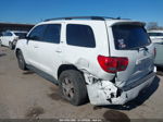 2016 Toyota Sequoia Sr5 5.7l V8 White vin: 5TDZY5G15GS066224