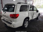 2016 Toyota Sequoia Sr5 5.7l V8 White vin: 5TDZY5G16GS064594