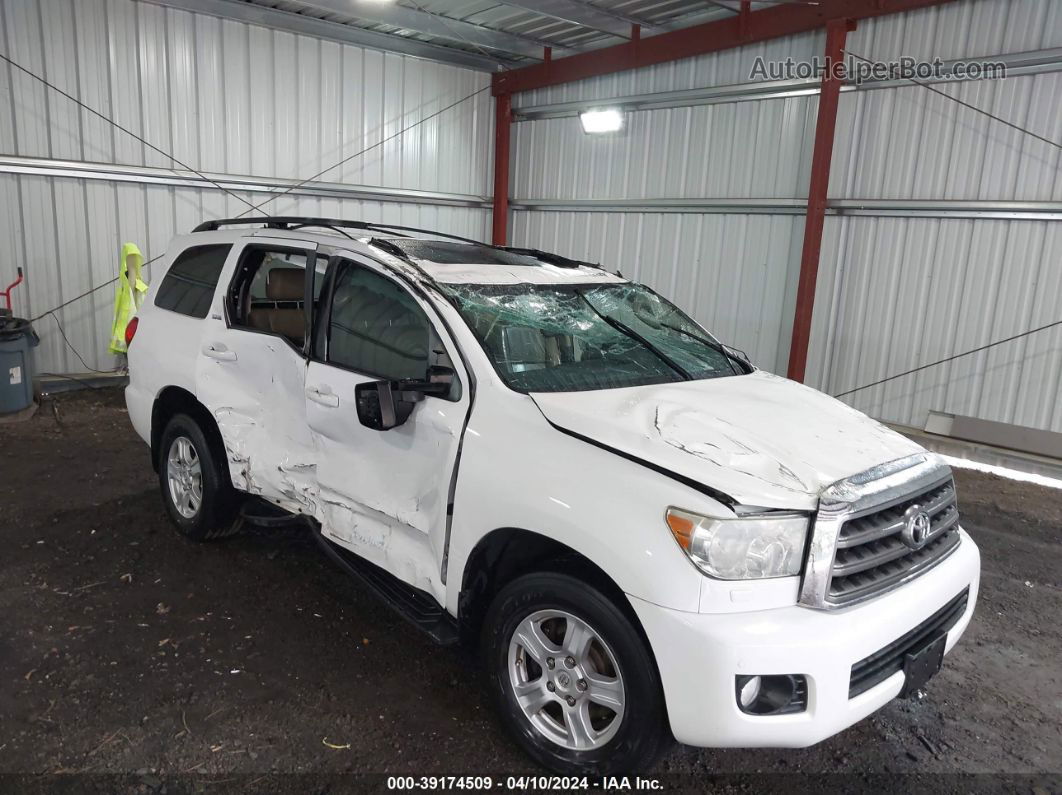 2016 Toyota Sequoia Sr5 5.7l V8 Белый vin: 5TDZY5G16GS064594