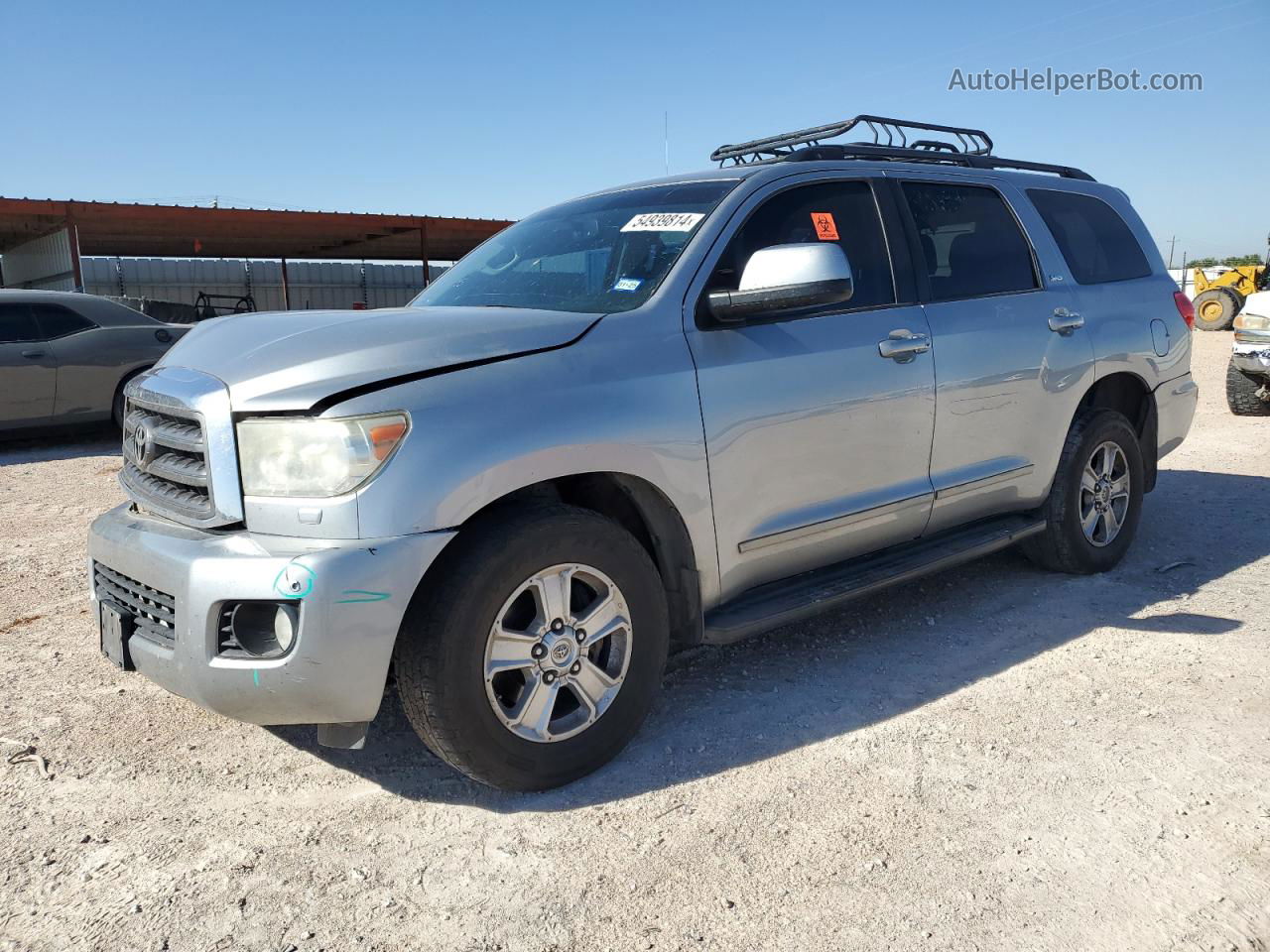 2016 Toyota Sequoia Sr5 Silver vin: 5TDZY5G17GS064362