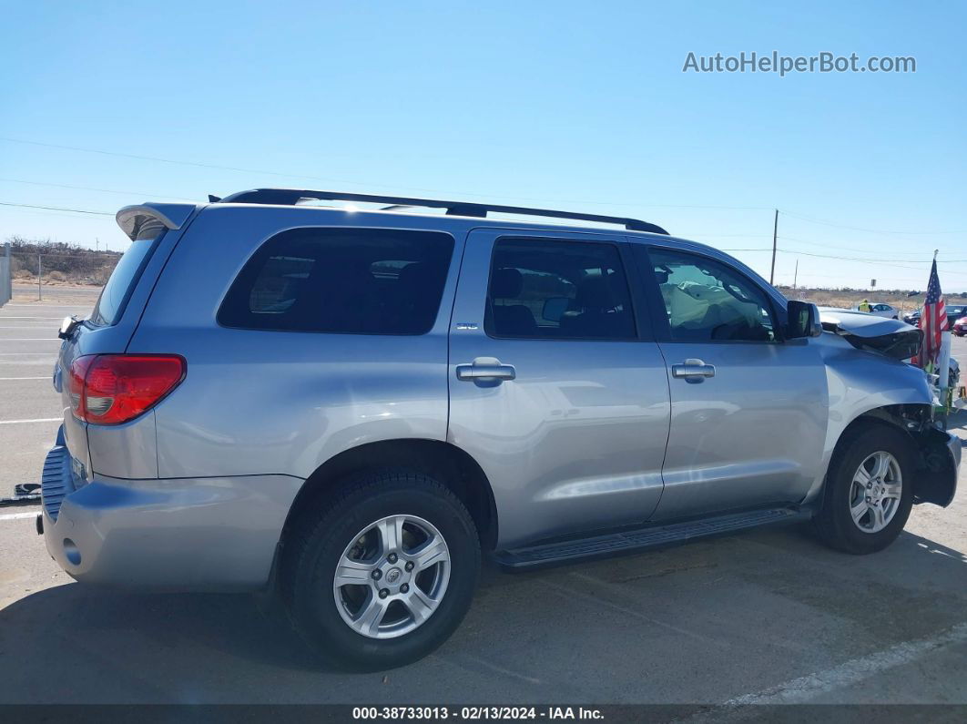 2017 Toyota Sequoia Sr5 Silver vin: 5TDZY5G18HS067370