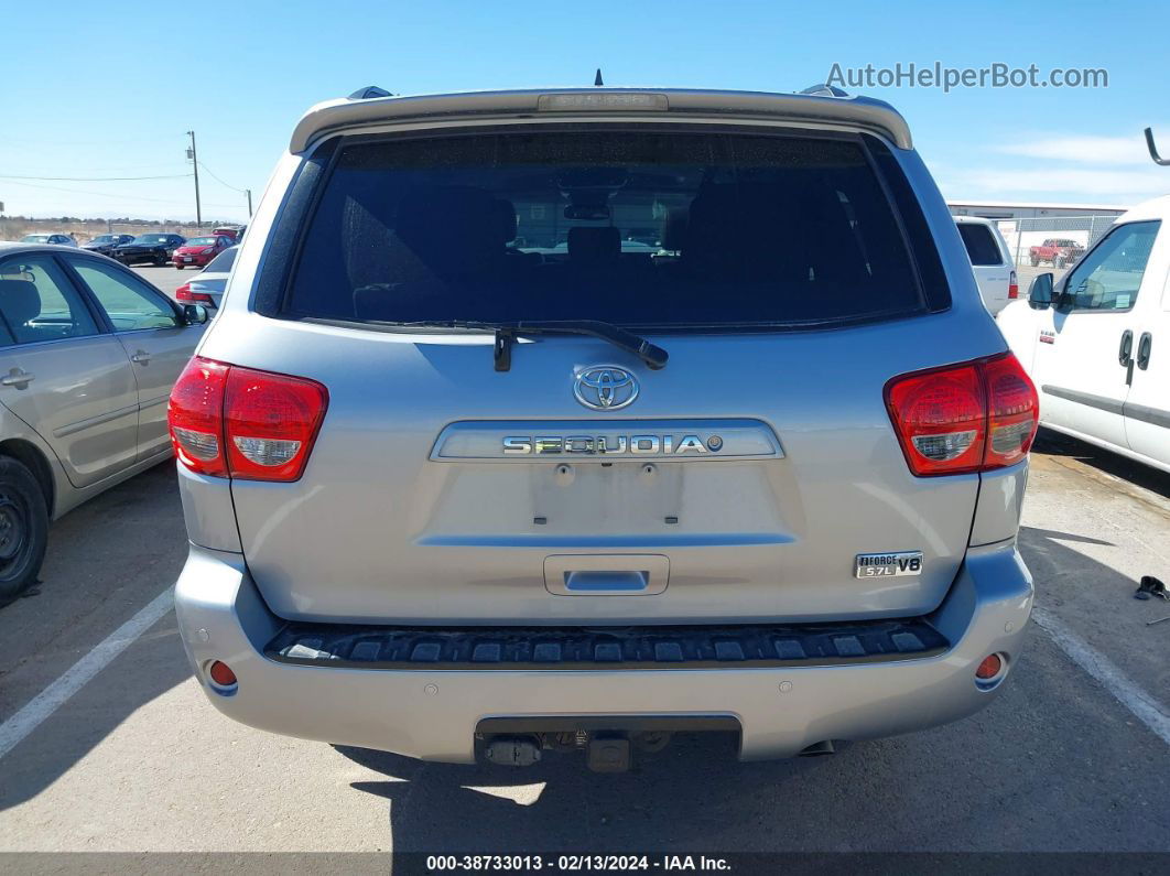 2017 Toyota Sequoia Sr5 Silver vin: 5TDZY5G18HS067370