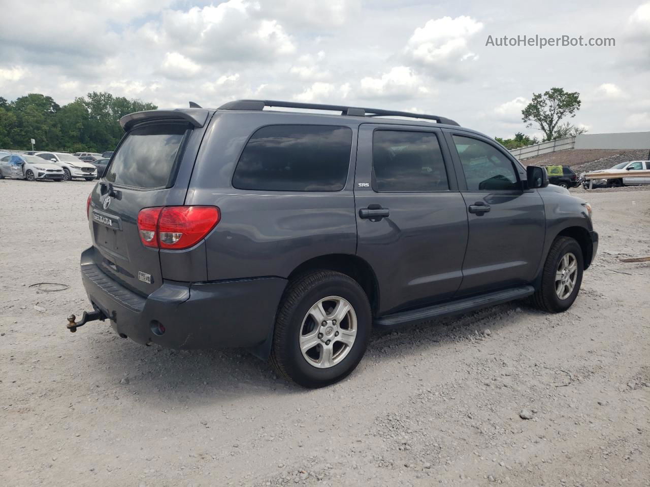 2016 Toyota Sequoia Sr5 Gray vin: 5TDZY5G19GS063293