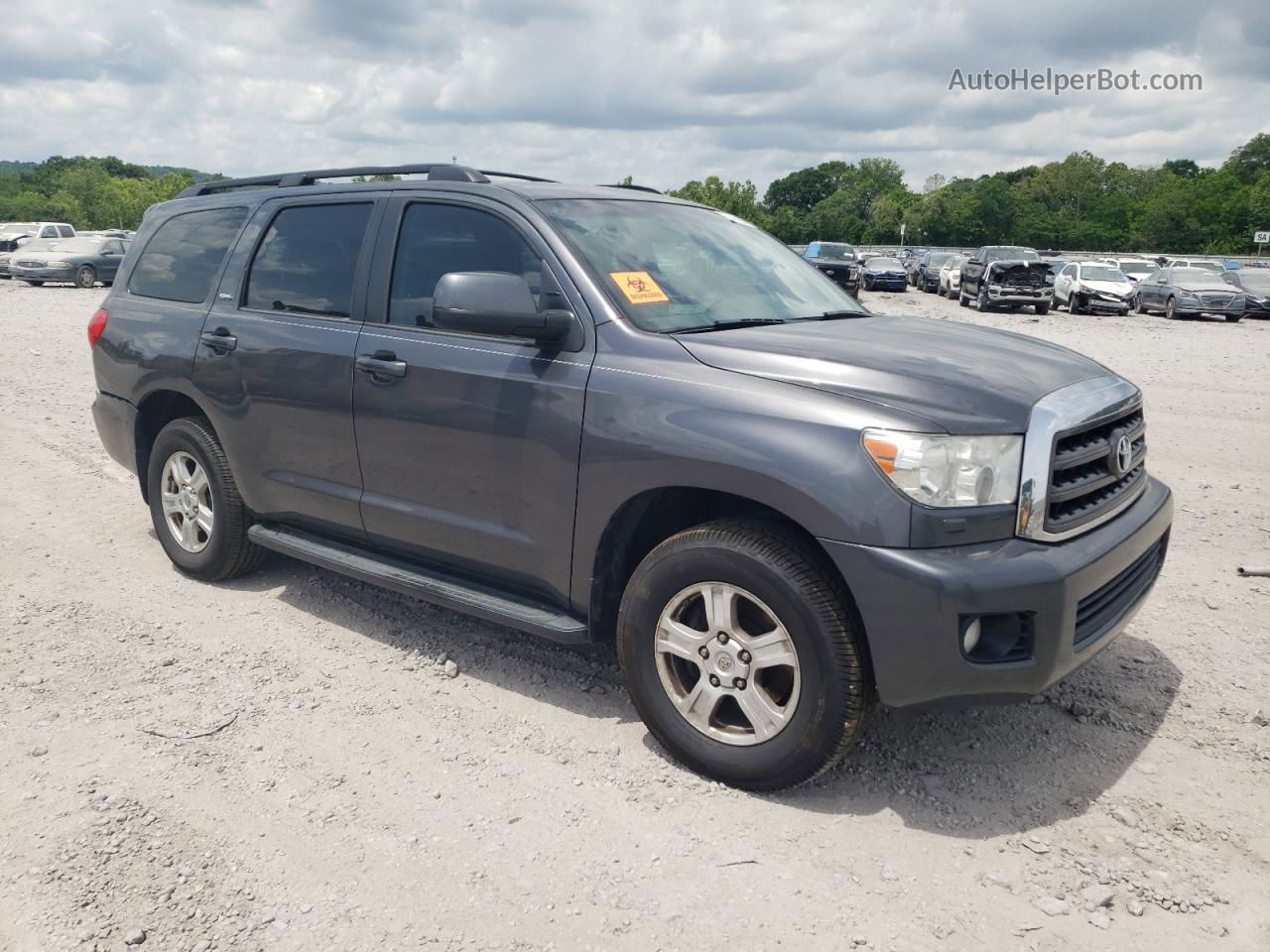 2016 Toyota Sequoia Sr5 Gray vin: 5TDZY5G19GS063293