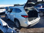 2021 Toyota Highlander Le White vin: 5TDZZRAH0MS522264