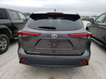 2021 Toyota Highlander L Gray vin: 5TDZZRAH4MS058072