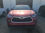 2021 Toyota Highlander L Красный vin: 5TDZZRAH5MS074409