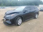 2021 Toyota Highlander L Black vin: 5TDZZRAH7MS076324