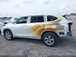 2021 Toyota Highlander Le White vin: 5TDZZRAH7MS530507