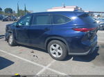 2021 Toyota Highlander Le Dark Blue vin: 5TDZZRAH9MS528788